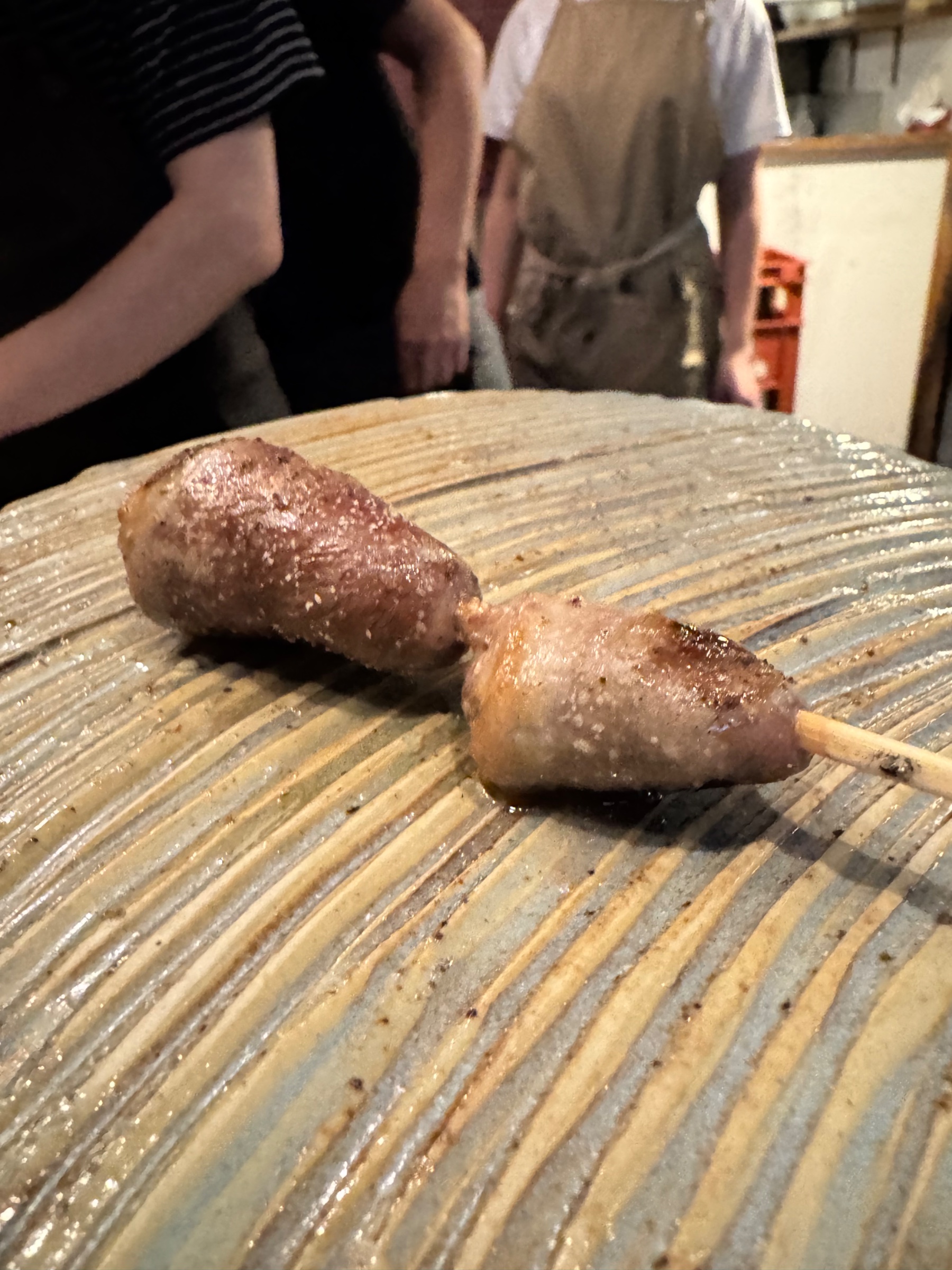 銀の鴨の串