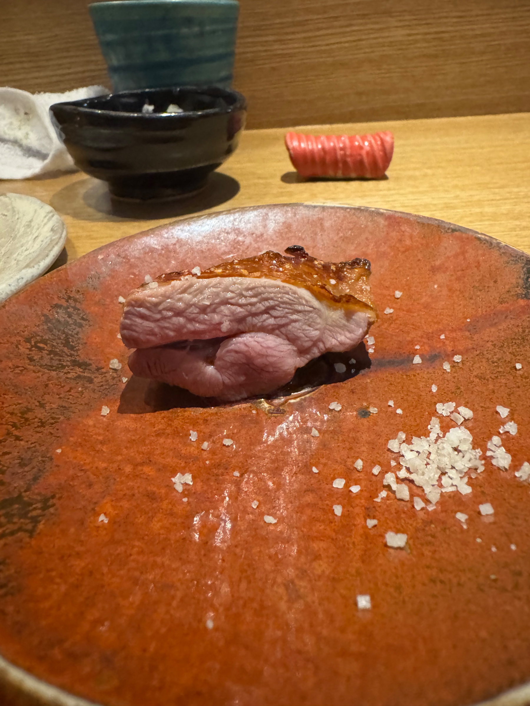 銀の鴨の切り身