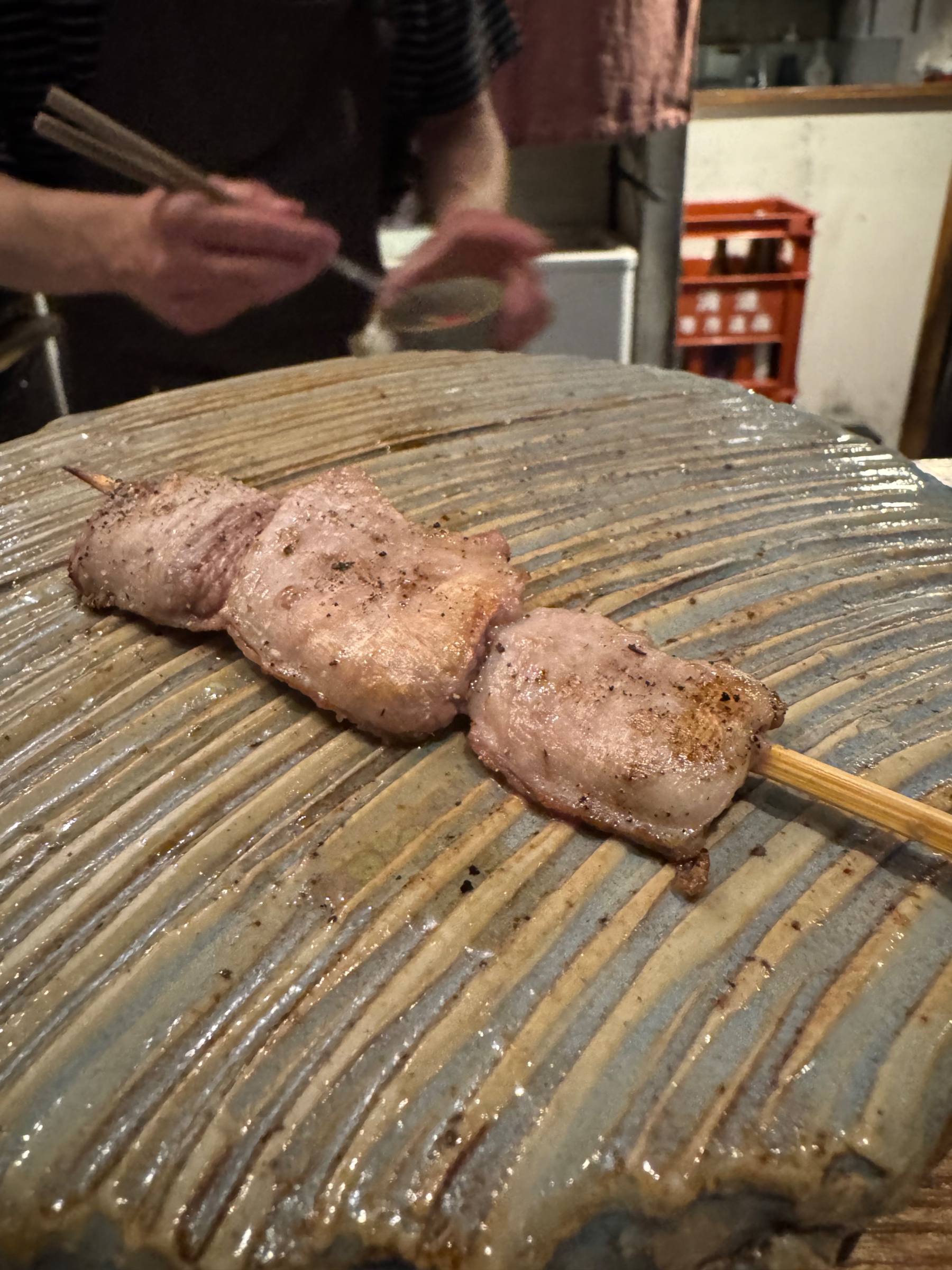 淡海地鶏の串焼き