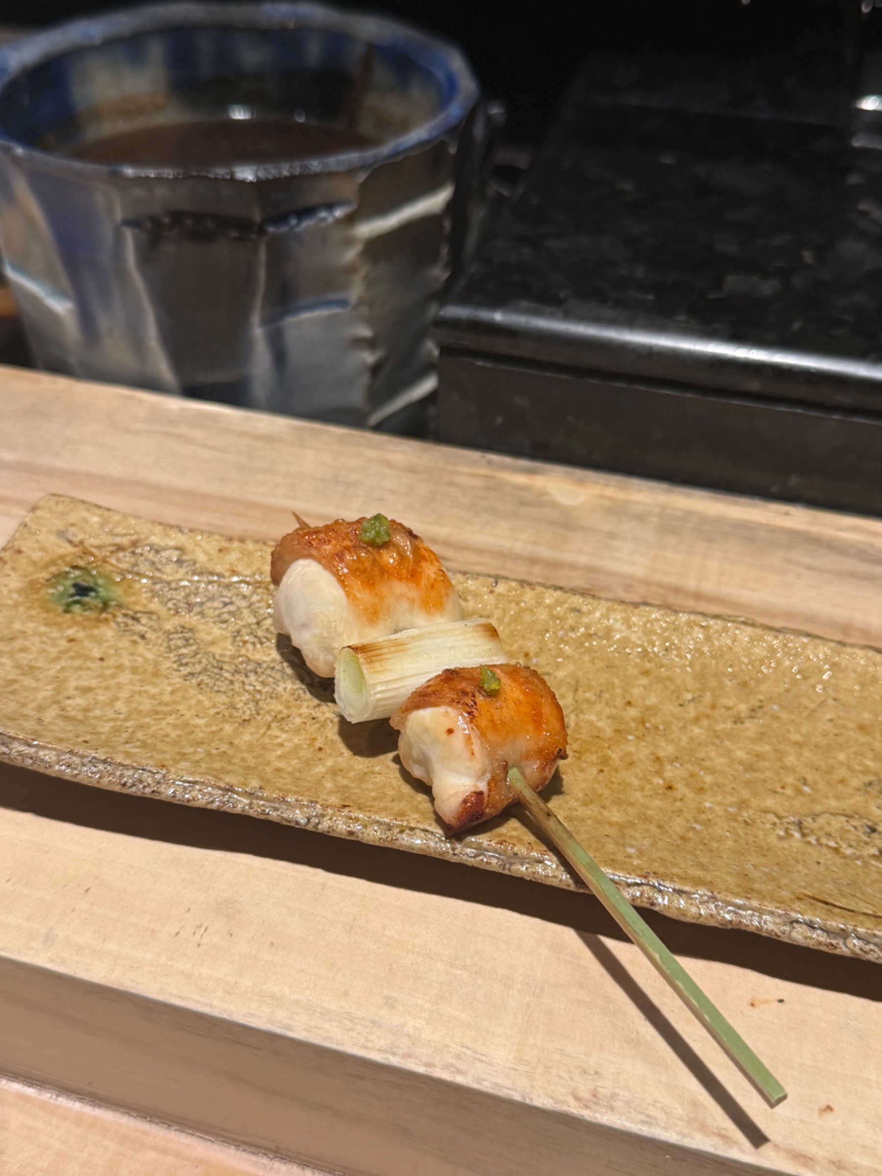 焼き鳥の一串(ねぎま系)