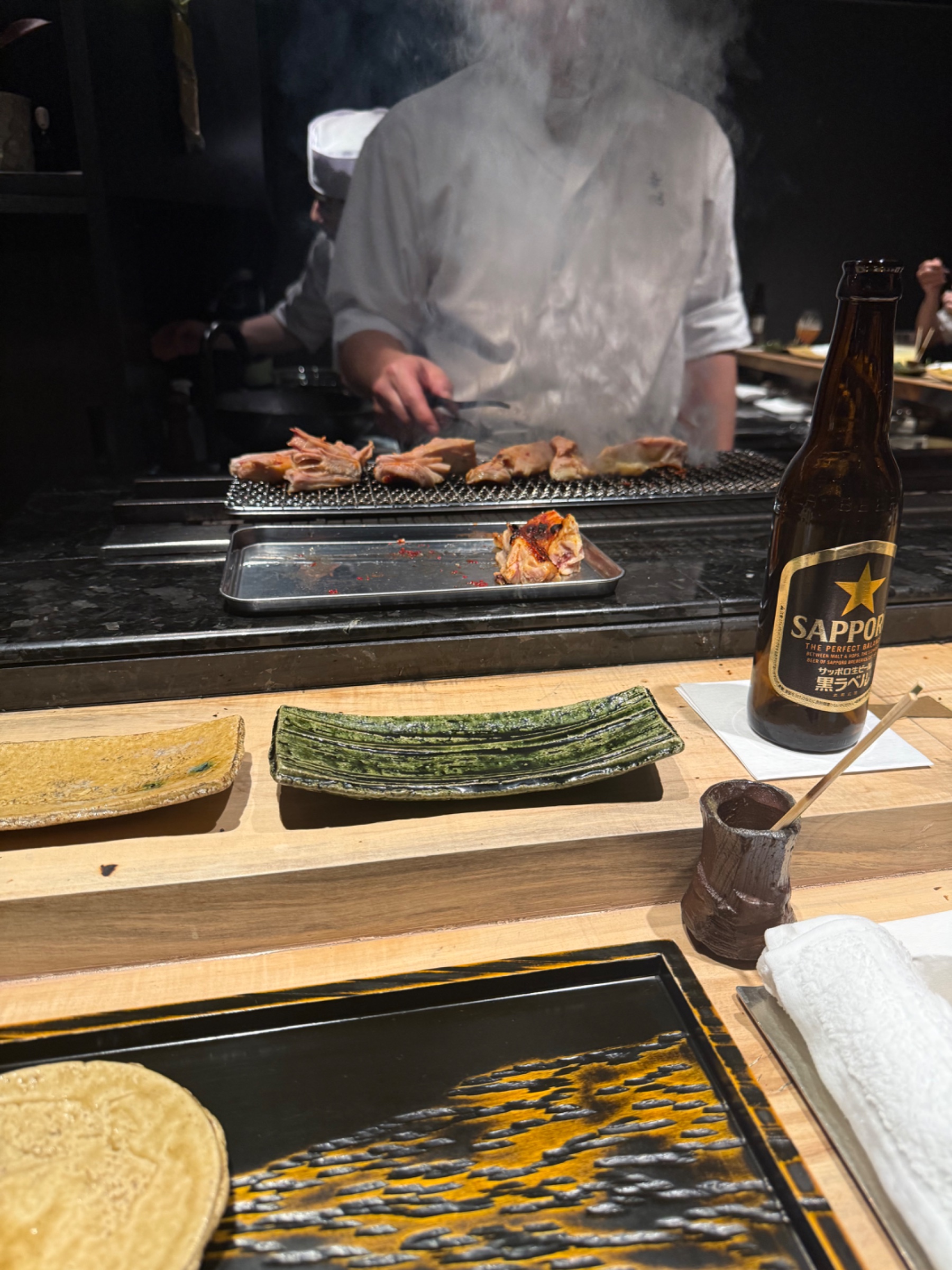 地鶏の炙り一皿
