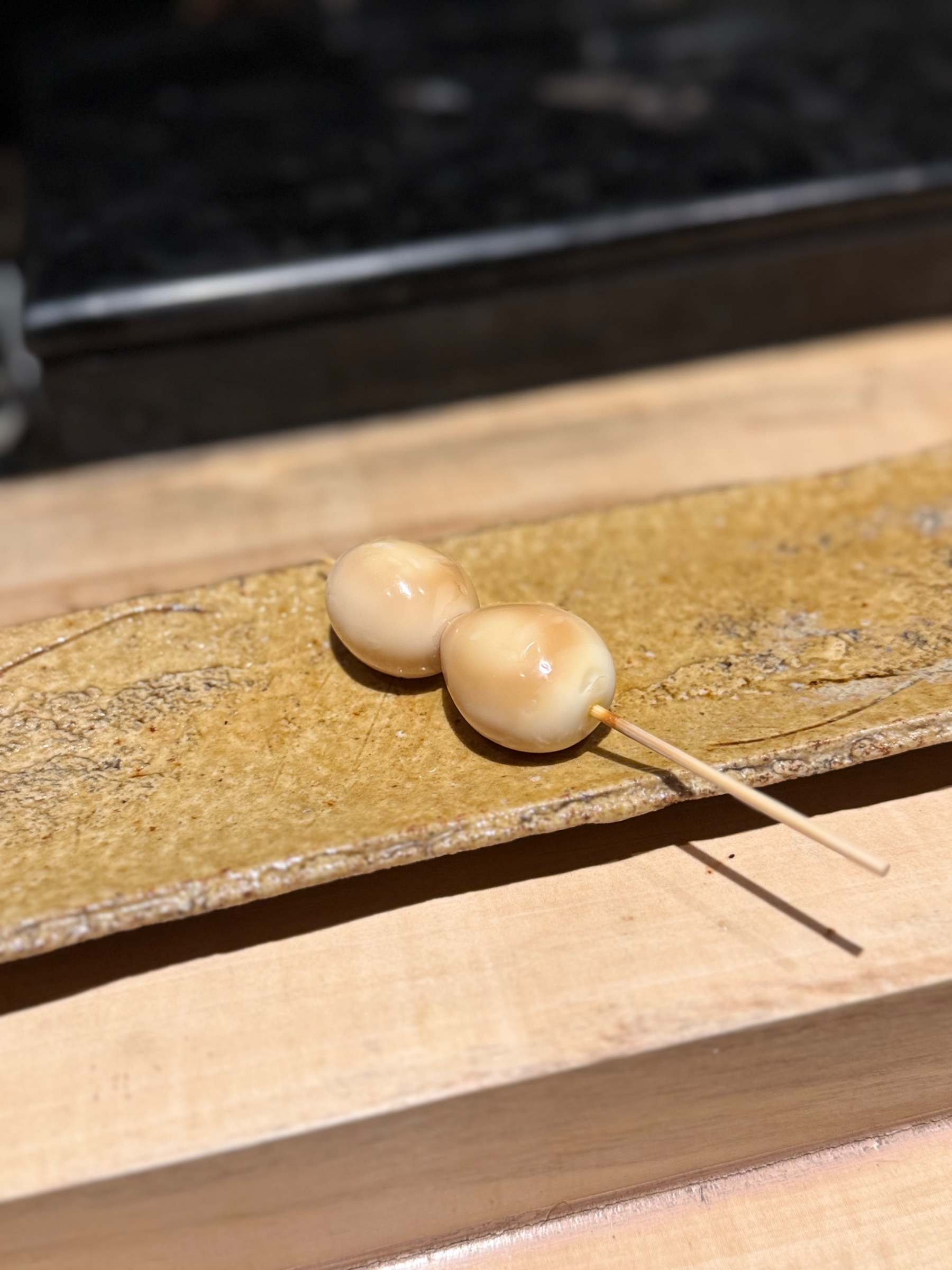 鶏の卵巣(白子)の串
